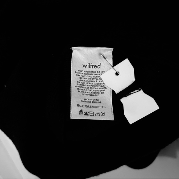 WILFRED High Neck Long Sleeve Dress | Size XS - Picture 5 of 5